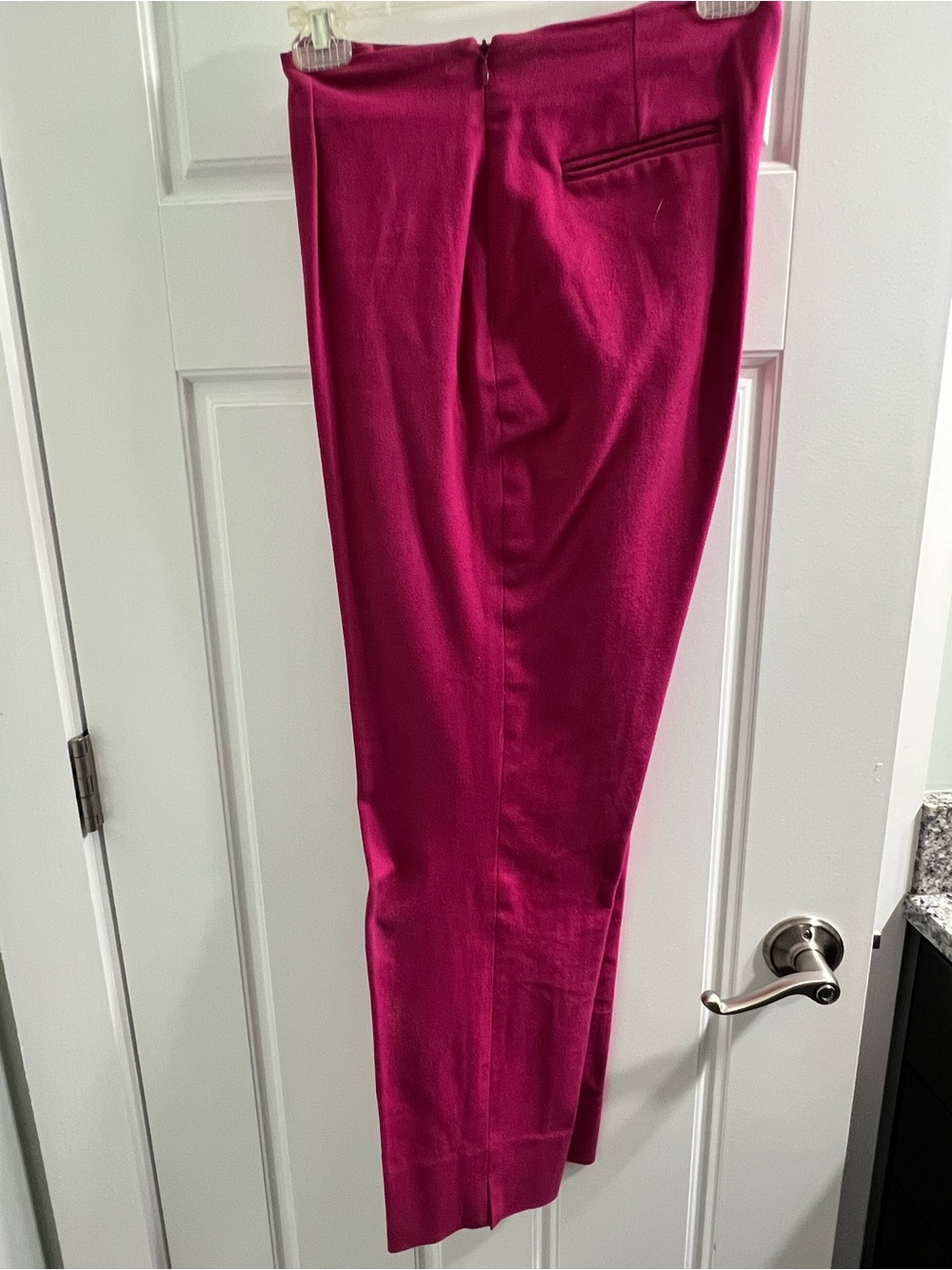 Eric Women's Fuchsia Straight-Leg Jeans